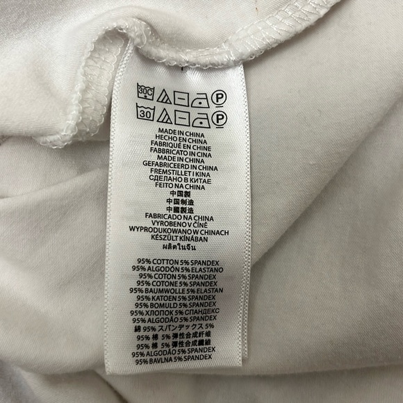 Michael Kors White Long Sleeved Shirt Size Medium - Picture 8 of 11